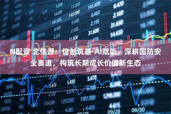 N配资 北信源：信创筑基·AI赋能，深耕国防安全赛道，构筑长期成长价值新生态